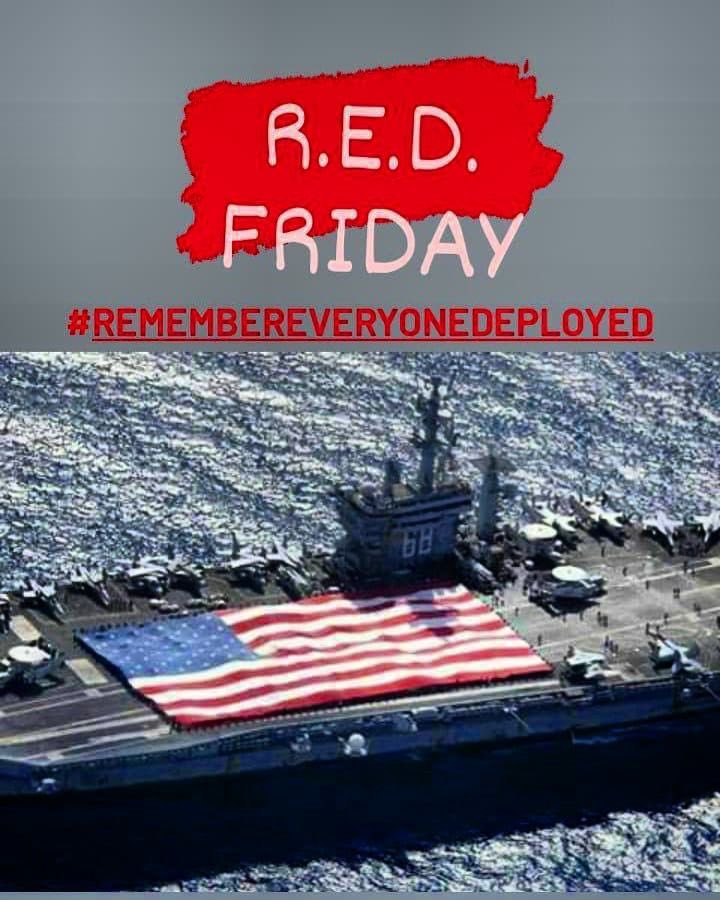 @royharper53 @DannyRubrigi @Mike9wood2 @yanksteel @regat69 @MrSubVet @flavet3b @coheley @RobPowell1959 @NavyVetCop @JacobHookup @USNRetGUNNER @JimG65 @Phat_Greek @GaFlHybrid @presbo #REDFriday
#BuddyChecksMatter
#PTSDAwarenessMonth
Daily #BuddyChecks are needed to #turn22to0 because 
#VeteransLivesMatter always 
Have a great RED Friday ⚓️🫡