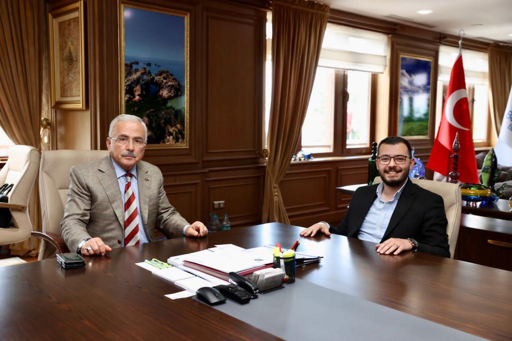 OrduBBld's tweet photo. AK Parti Ordu İl Gençlik Kolları Başkanı Muhammed Gültaş misafirimiz oldu. Nazik ziyaretleri için teşekkür ederiz. https://t.co/srSoxiOVDA