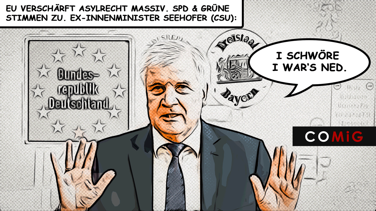 MiGAZIN's tweet photo. Noch mehr #COMiG gibt's im @MiGAZIN
👉 https://t.co/lua35szCRk

#Asylrecht #Asyl #Faeser #Baerbock #Seehofer https://t.co/ngyYqC4VkU