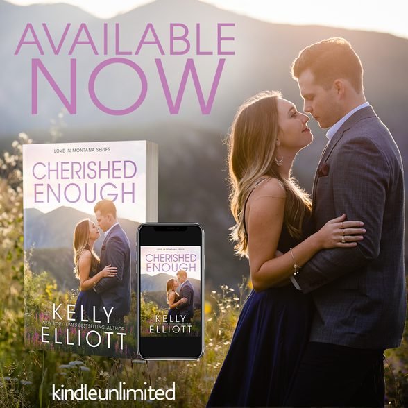 Cherished Enough by Kelly Elliott is LIVE!

Download today or read for FREE with Kindle Unlimited!
geni.us/CherishedEnough

#NewRelease #Bookish #LoveInMontana #AuthorKellyElliott #RomanticSuspense #Friendstolovers #SmallTownRomance #CowboyRomance @GreysPromo #ReadNow