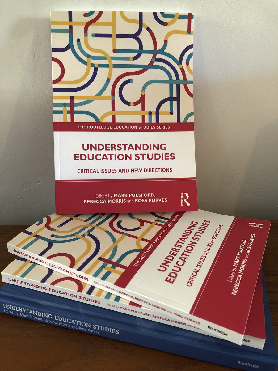 Great to receive some hard copies of #understandingeducationstudies. Still feels fresh and exciting even after reading it a hundred times already… #weekendfun #educationstudies @RE_Morris1 @rmpbedford @Warwick_Edu