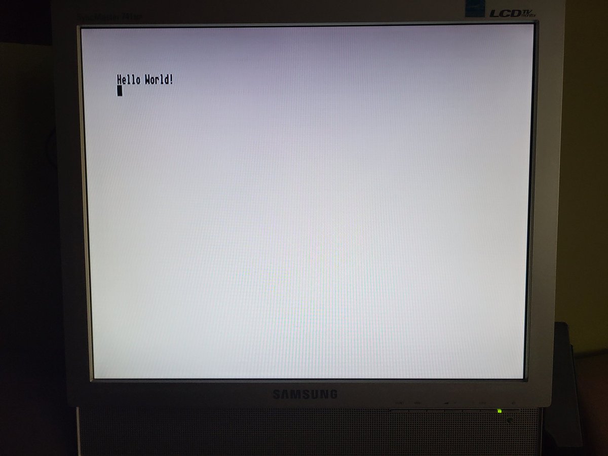 devzine_pl's tweet image. He, he. Nice :)

Thanks to Vincent Rivière for this exellent tutorial for absolute beginners 😎

youtu.be/w9G-DidbTeU

#AtariST #Assembler #MC68000