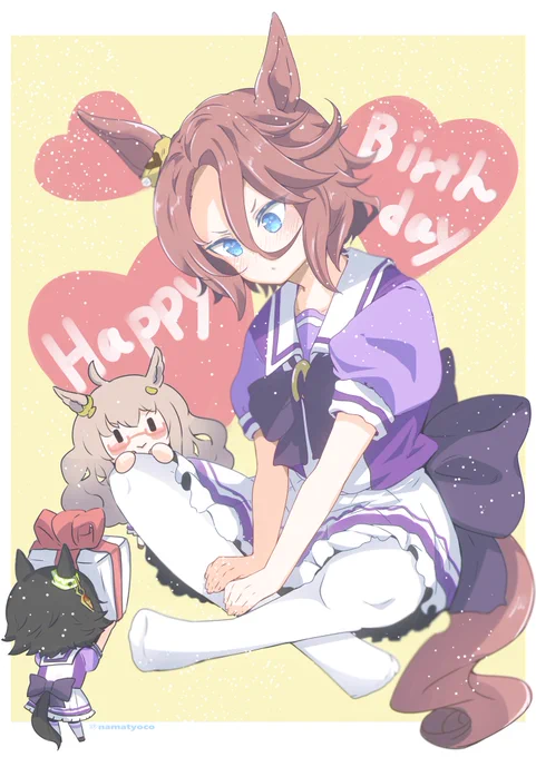 タイシンお誕生日おめでとう!! 何とか間に合いました!  #ナリタタイシン生誕祭2023 #ナリタタイシン誕生祭2023 #ウマ娘