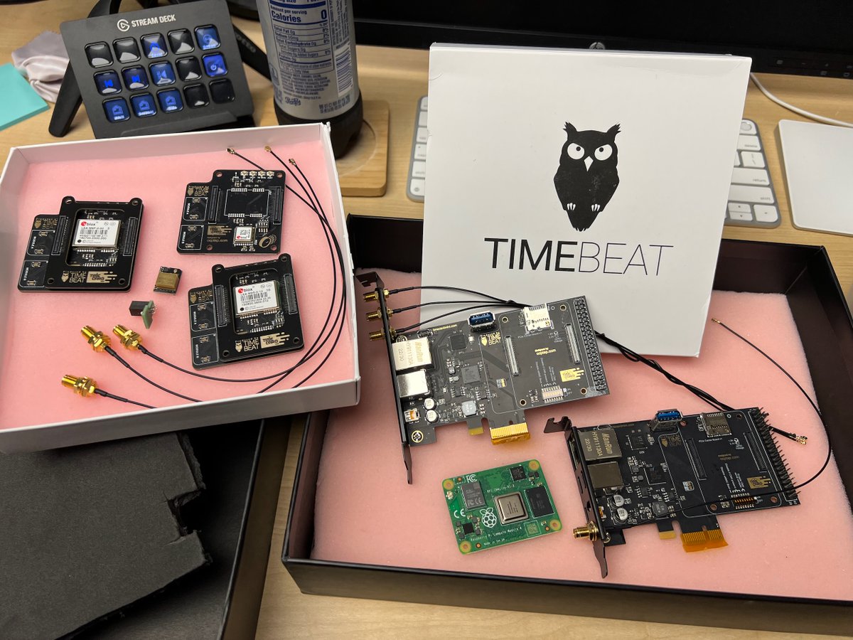 geerlingguy's tweet image. oh my, look what the @TimebeatApp owl hath delivered today... #time #gps #txco