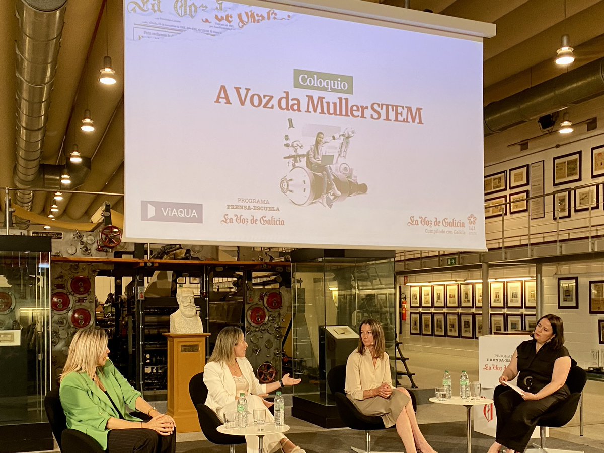 Hoxe pechamos a 1ª edición de "A Voz da Muller STEM" con <a href="/prensaescuela/">Prensa Escuela La Voz de Galicia</a> , grazas a todas as #mulleresSTEM referentes e colexios que colaboraron. Proxectos así fan que disfrute tanto do meu traballo e permítenme coñecer mulleres incribles. 👭 

▶️ lavozdegalicia.es/video/galicia/…