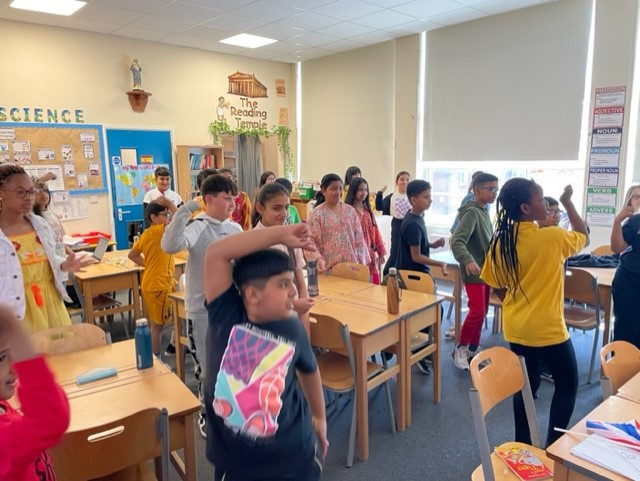 During Spanish Day the children had a fantastic time joining in with Spanish dancing and making worry dolls that originate from Guatemala. You tell your worries to your doll and place them under your pillow at night and your worries disappear. @HolyFamilyScho1 #EmpathyDay2023