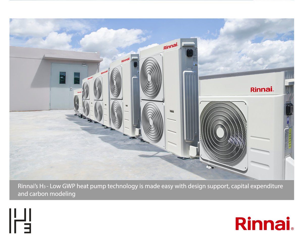 The SL product category creates the ideal blend of efficiency and low sound levels ensuring compliance with the most stringent sound standards.
rinnai-uk.co.uk/about-us/h3-he…
#heatpump #NetZero #decarbonisation
