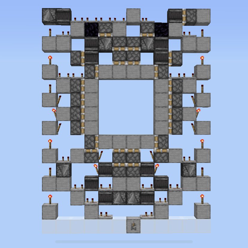 Tara_MCBE's tweet image. 4x4 piston door
size 12x16
dust,torch,repeater,piston,ob only