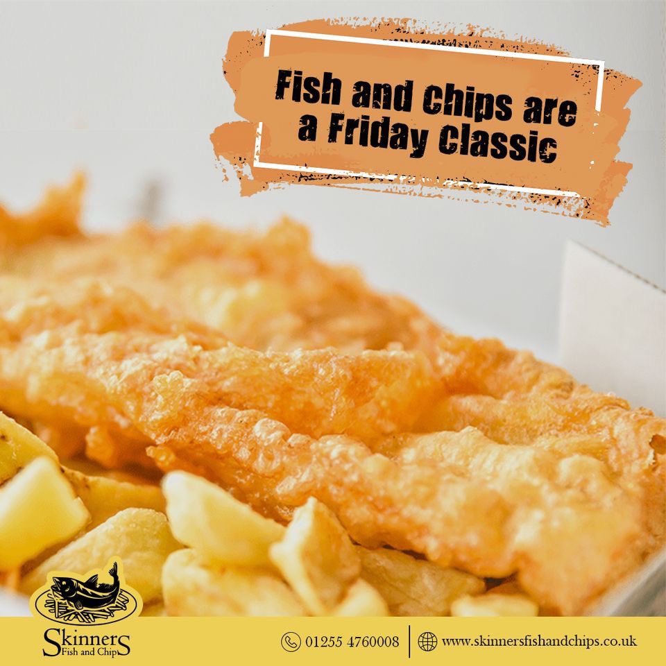 Fish and chips are a Friday classic 😍
#fishandchips #fishandchipsclacton #foodie #clacton #food #chips #bestfishandchips #callandcollect #clactononsea