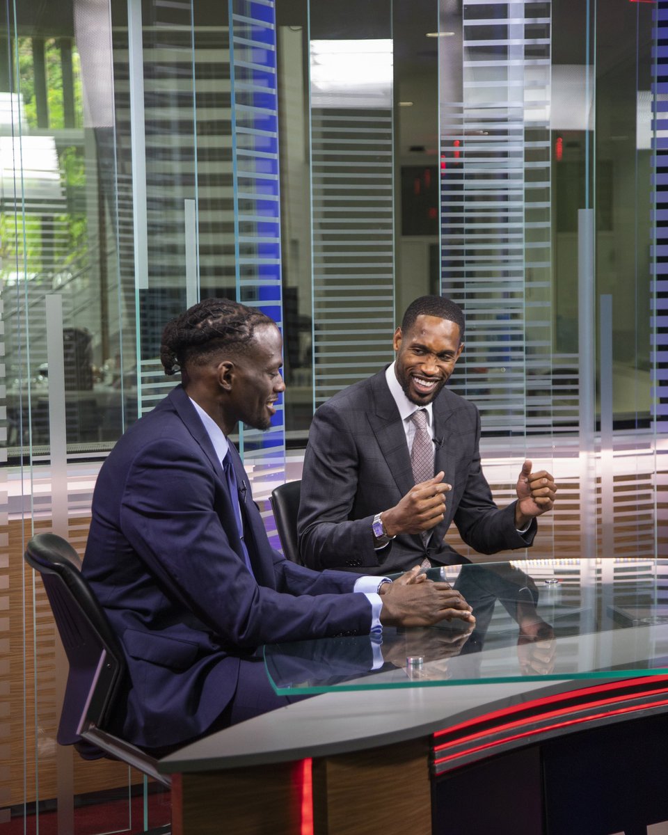 All smiles with the brotherhood at Broadcaster U. 😄 #NBPABroadcasterU