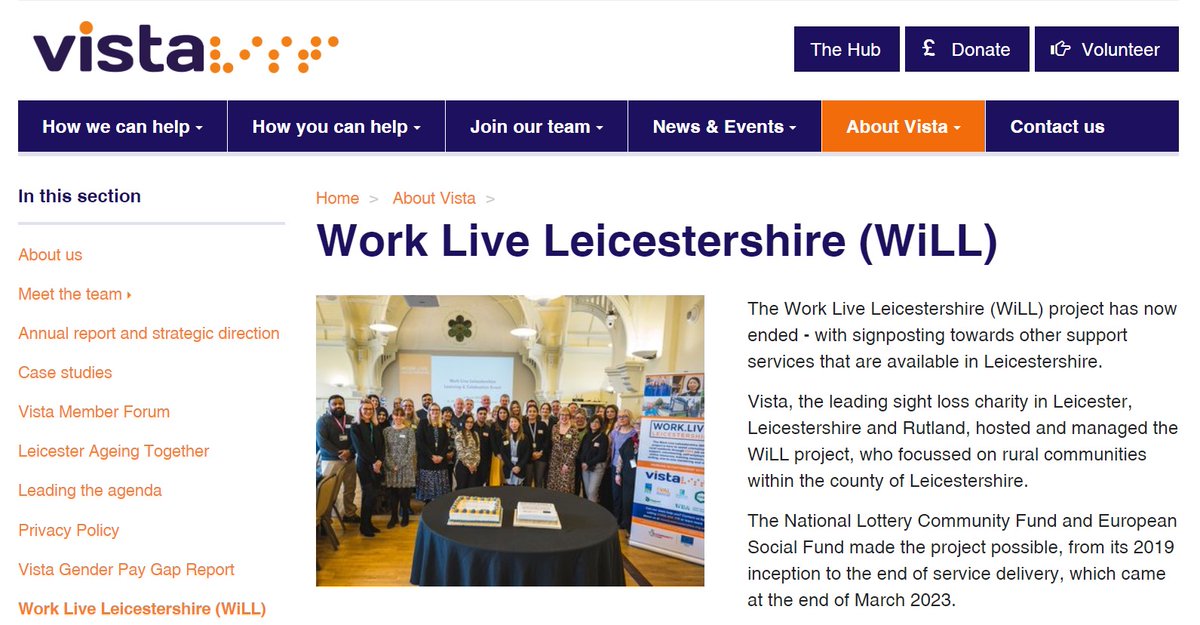 The Work Live Leicestershire (WiLL) project tweet media