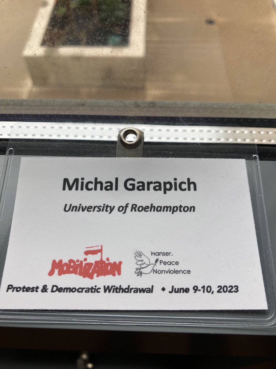 MichalPGarapich's tweet photo. Delighted to take part in #Mobilization, an important conference on social movements at ⁦@SDSU⁩ starting today. I will be presenting a study on immigrants' involvement with the far-right, a new project I began with my  team: ⁦@rafalsoborski⁩ and Anna Jochymek. https://t.co/j3JrMpDLFq
