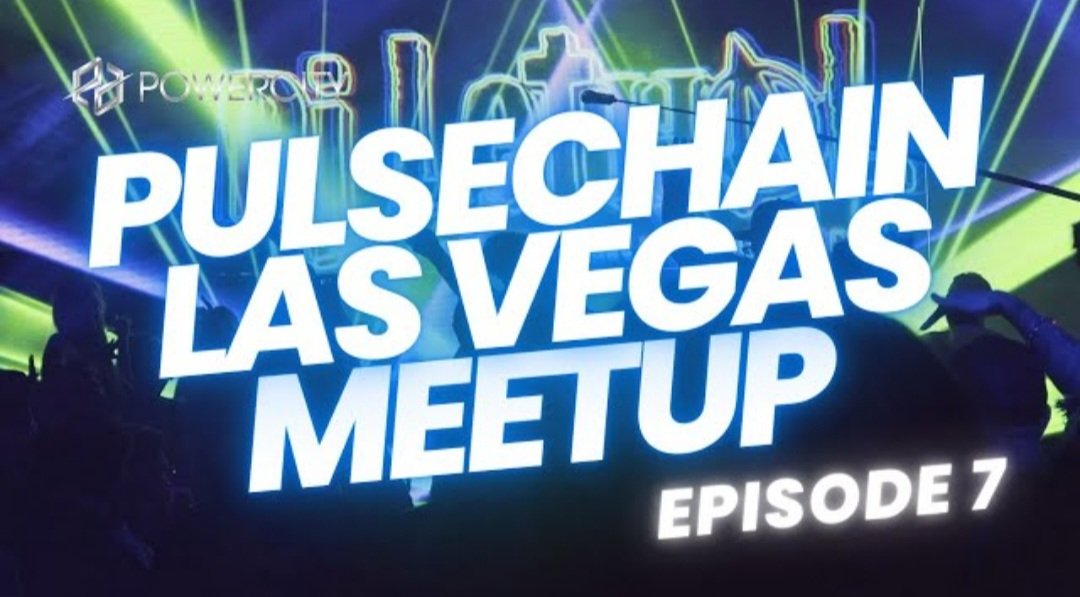 POWERCITYio's tweet photo. 📢

Episode 7  of PulseChain community
meetup in Las Vegas w/@MatiAllin &amp; @djlethal! Video contains an intense performance, as well as insightful information about #pulsechain!

https://t.co/2MqdnWZApP https://t.co/V1Opn0r8r6