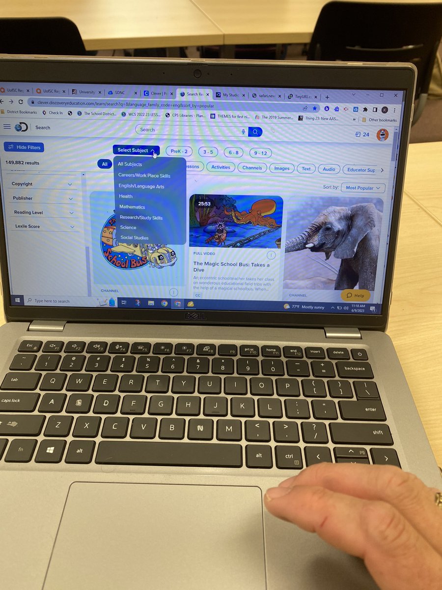mrlibrarymansc's tweet photo. Discovery Ed #SCASL. Use the filters to find lots of audiobooks and Vooks and strategies! #ReadingJOY https://t.co/1CzoG8ie4c