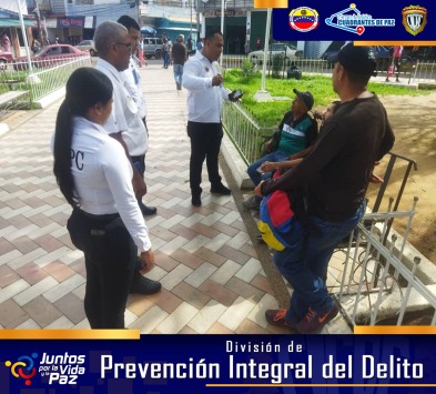 Cicpc294's tweet photo. En el marco de la Gran Misión Cuadrantes de Paz, Funcionarios de la Delegación  Municipal Puerto Piritu, realizaron Actividad  sobre la Prevención, a la ciudadanía de la Plaza Bolivar  en relación al tema  “No te Enredes con las Redes” del Municipio Peñalver. https://t.co/4cRwz2yFA2
