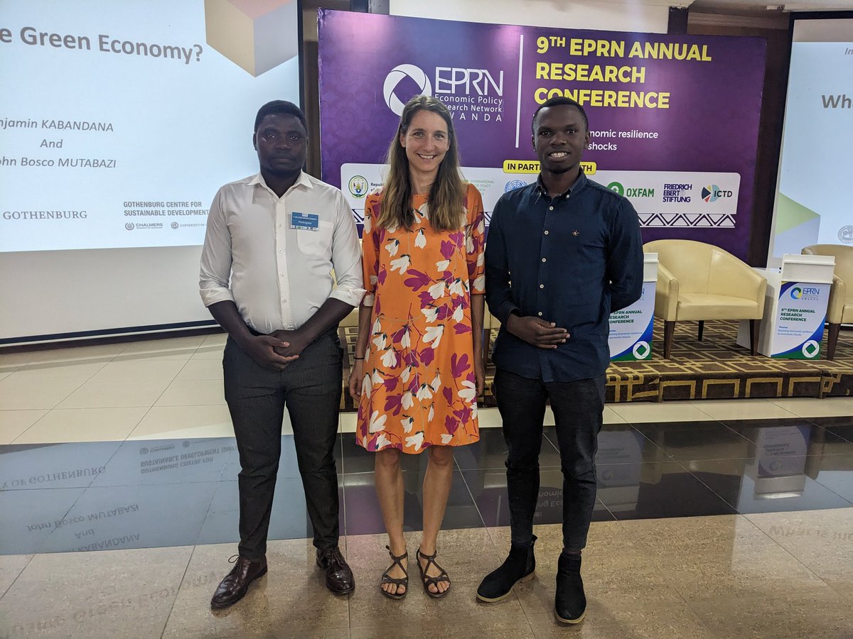 VainqueurH's tweet image. Exciting discussions and insightful presentations unfolding at the 9th Economic Research Conference in Kigali! Researchers, policymakers, and experts are exchanging ideas on boosting economic resilience to shocks. We were happy to be there @RwandaC2030 #ResearchConference #RwOT