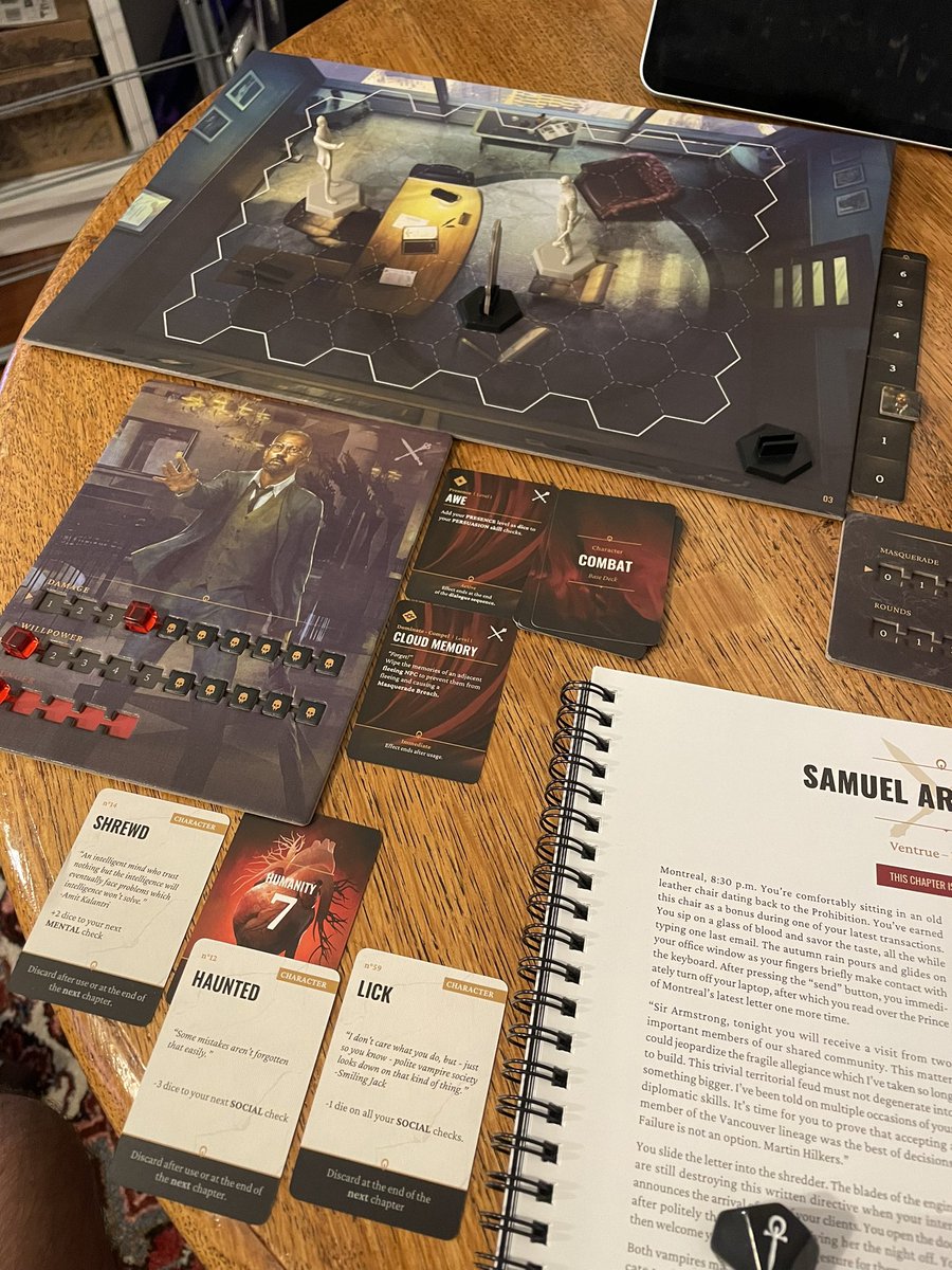 ktrivv's tweet photo. Really been enjoying @FlyosGames Vampire the Masquerade - Chapters. A long wait for the game, but so far seems to be worth the wait :) https://t.co/3lc0gnr3yJ