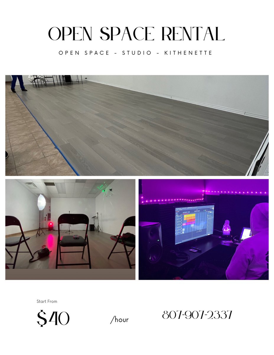 saugasson's tweet photo. Open space, recording studio &amp; event planning @ineverfailcorp https://t.co/rby3TsUv3n