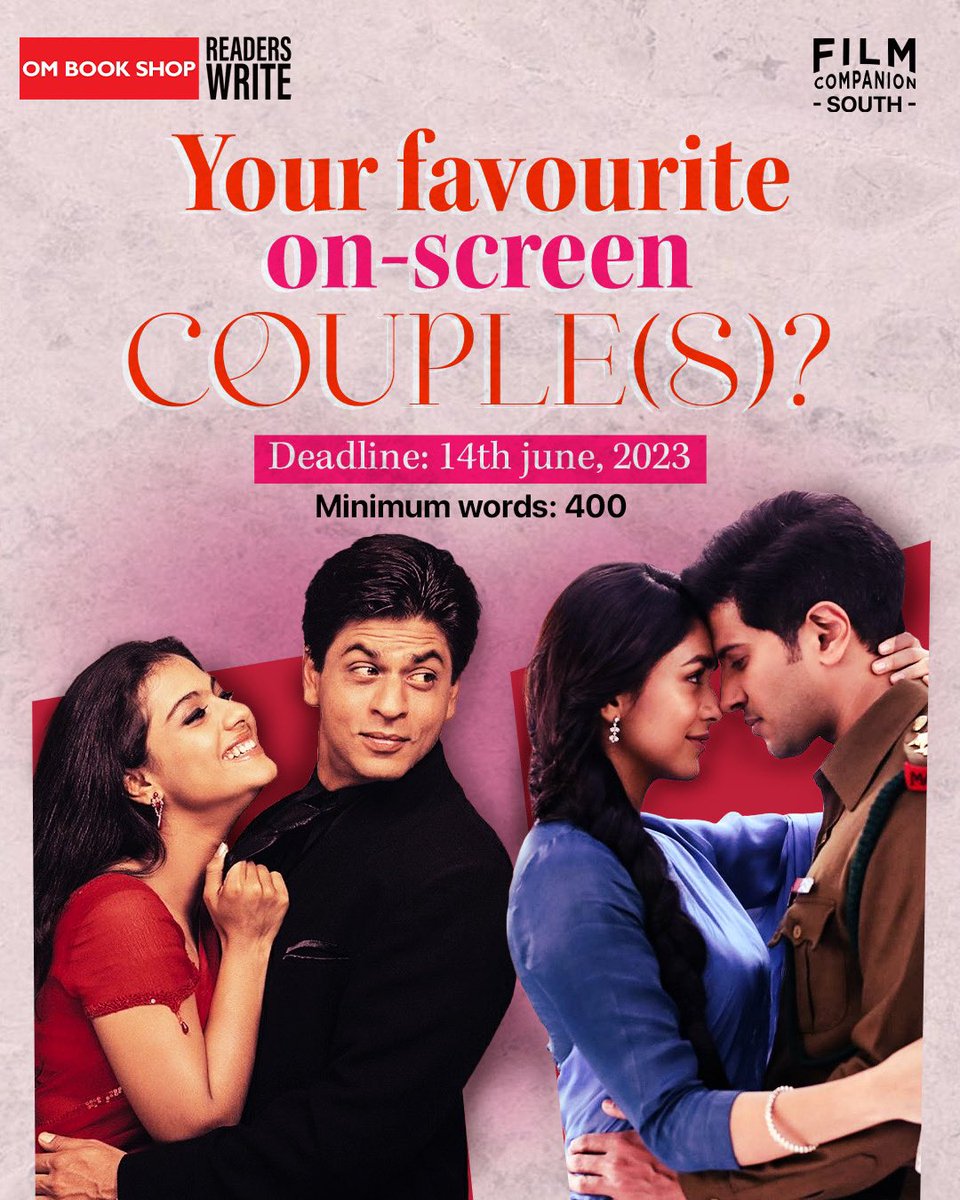 FCompanionSouth's tweet photo. In this week's #ReadersWrite, write to us about your favourite on-screen couple or couples from the world movies and television.
Submit here: https://t.co/jFuvHWOi5y https://t.co/o7CZCMgrig