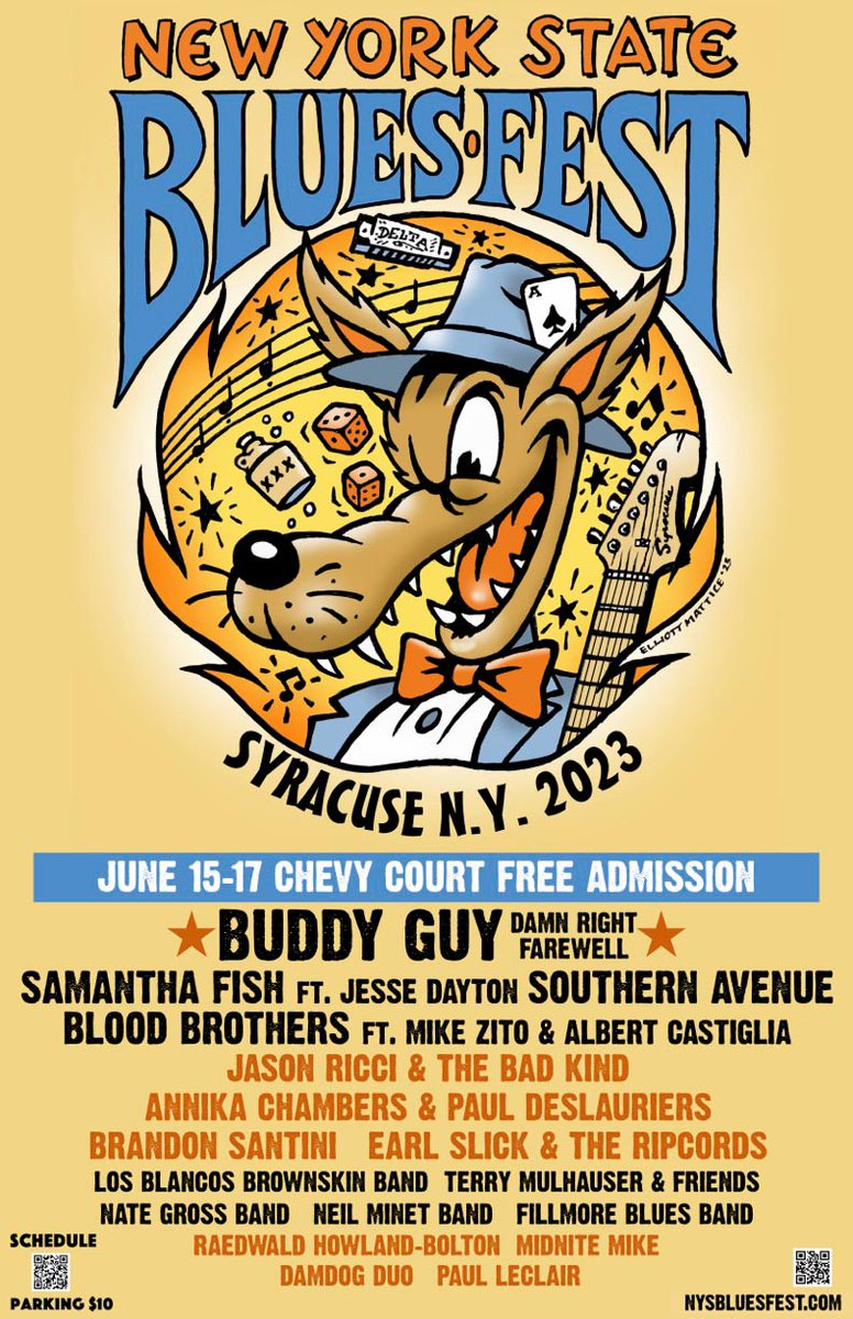 VisitSyracuse's tweet image. NYS Blues Fest next weekend, what act are you most excited to see? #VisitSyr #ReplyTweet