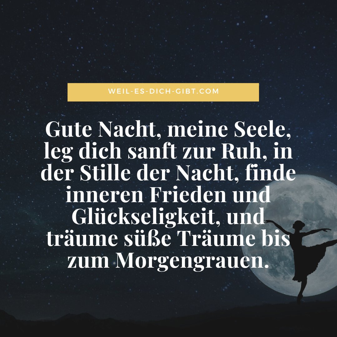 blumenfuerdich's tweet photo. 🌙✨ Tauche ein in eine Nacht voller Magie und Träume, in der eine Seele Ruhe und Geborgenheit findet. ✨🌙 #GuteNacht #MagieDerNacht #Träume #Seele #Geborgenheit #Verwandlung"

https://t.co/egNrPyvFzC https://t.co/SNQ9iAkZ6S