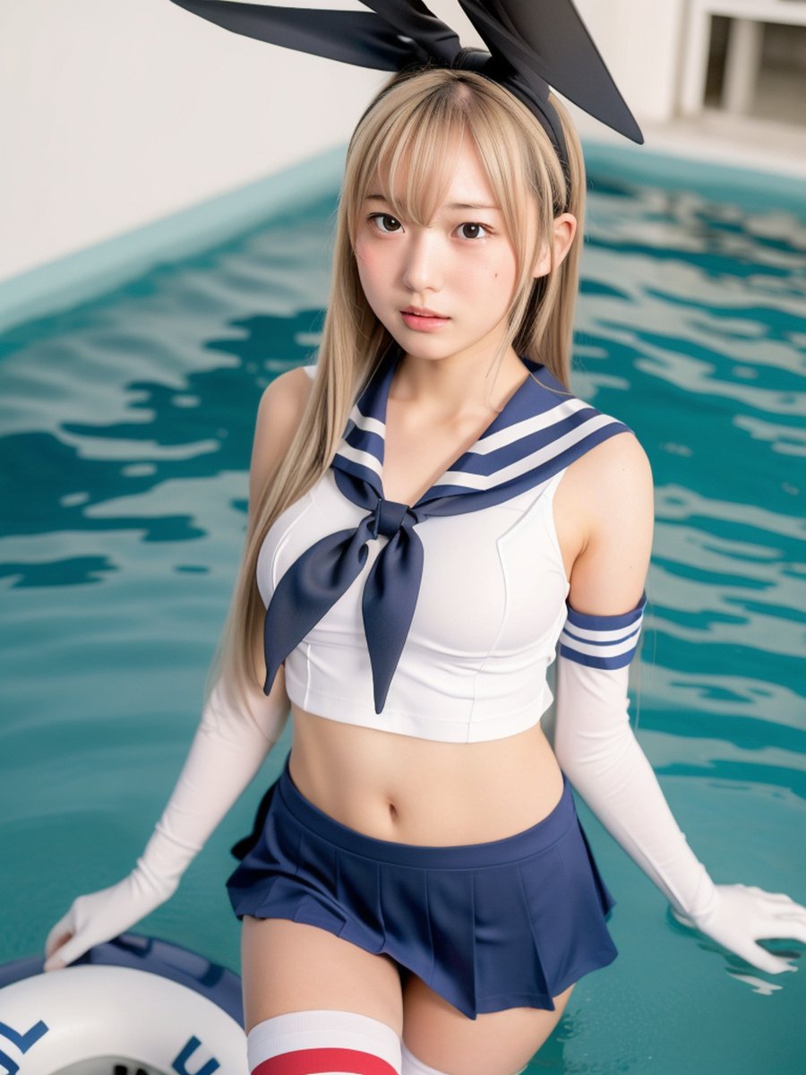 AiCosplayPhoto's tweet photo. ツイッター始めました
#AI美女 #AIコスプレ #AIコスプレイヤー 
#島風 https://t.co/YR7TBTxC5R