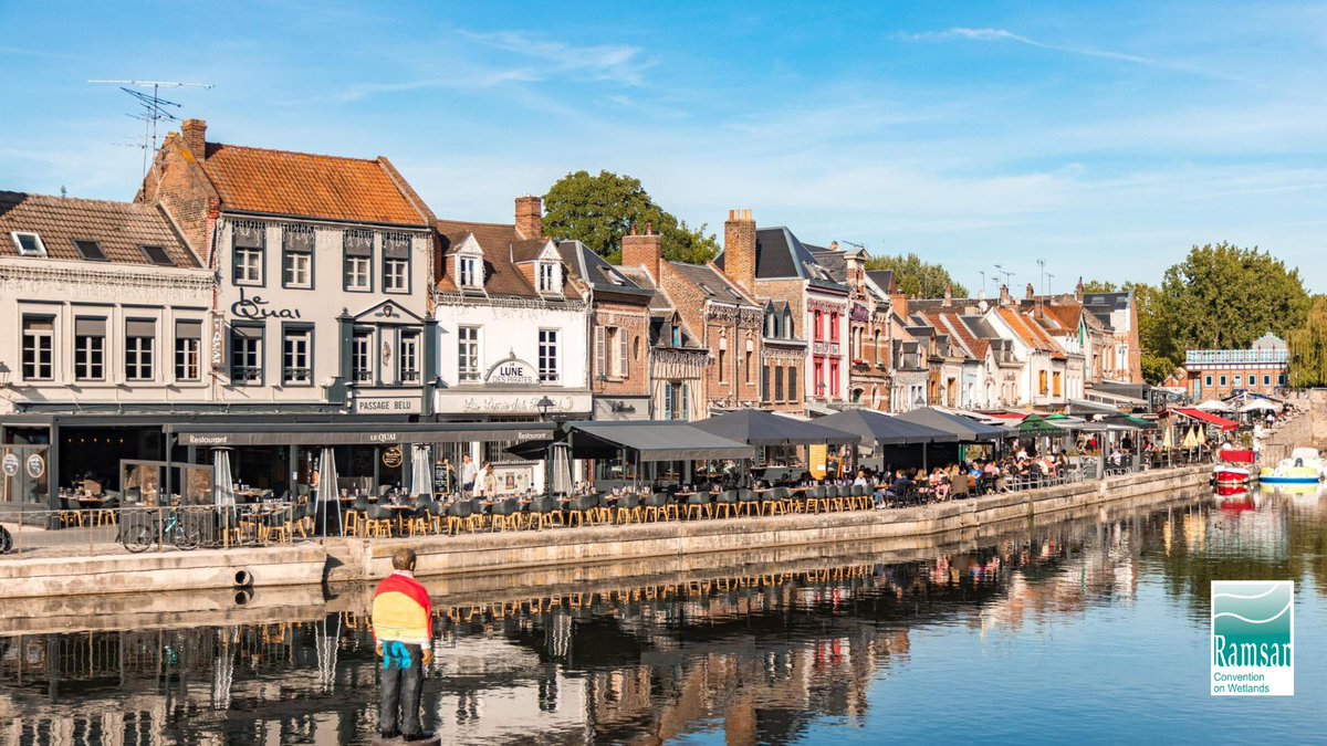 🗣️ Mayors and officials from 24 "Wetland Cities" worldwide are convening in Amiens, France from  8-10 June. The focus of this two-day roundtable will be the protection and sustainable use of urban #wetlands.  

Read more: t.ly/X-nz