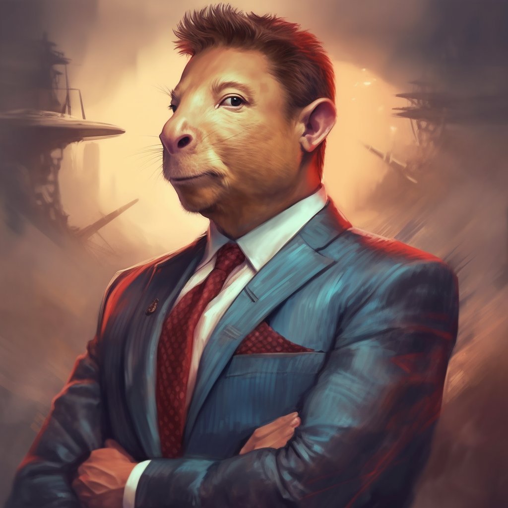capybara_bsc's tweet photo. You will be welcomed by the creator of Tesla, Elon CapybarUSK!!!
#Twitter #ElonMusk #Tesla #Memes #capubara #Animal #fanny #memesdaily #MemeSeason 
@elonmusk @Twitter @Tesla @EvasTeslaSPlaid @Tesla_Asia @TwitterCreators https://t.co/pM62quo3XY
