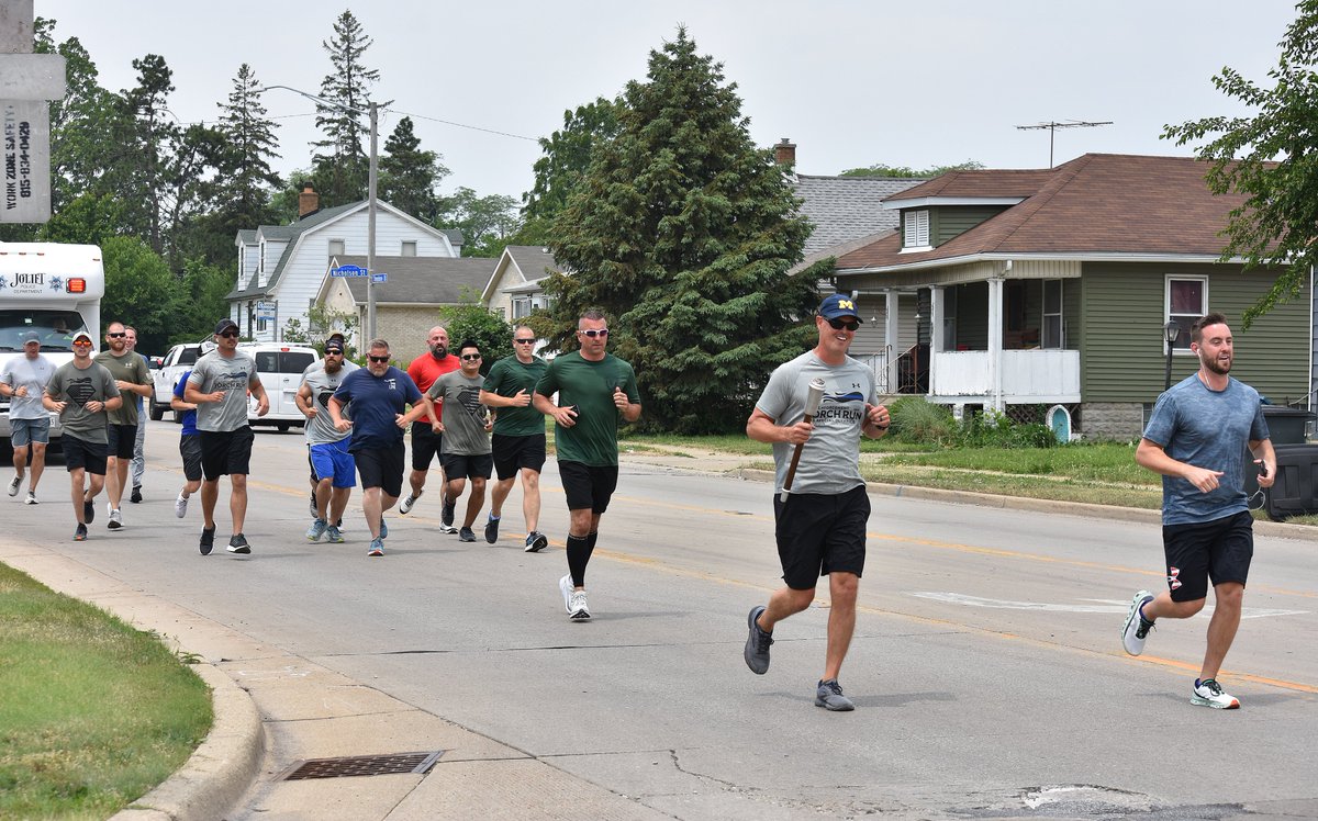 JolietPolice's tweet photo. On 6/7/23, @JolietPolice participated in the @IllinoisLETR for @SpecialOlympics, which raises money for @SO_Illinois programs & athletes throughout the year. We appreciate those who came out to cheer on our runners along the route! #ILTorchRun #SOILL #ILETR #SpecialOlympics https://t.co/zCs0ipBay6