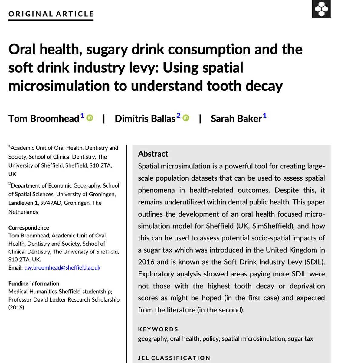 Prof Sarah Baker tweet media