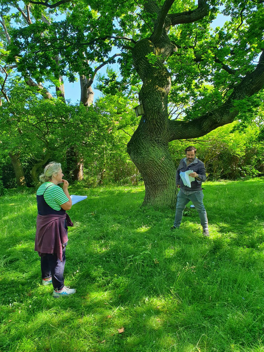 BewleysCTheatre's tweet photo. Greenery abounds! Rehearsals continue this week in the National Botanic Gardens for ‘The Tree Whisperer’, our latest walkabout show written and directed by Matthew Ralli, starring Gene Rooney and Patrick Ryan.

https://t.co/BD8WUUfgjb https://t.co/vvagDxZtSm