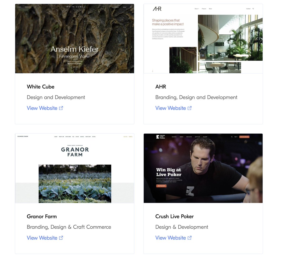 Just uploaded some new exciting projects to our <a href="/CraftCMS/">CraftCMS (parody)</a> partners page... #Craft4(ever) craftcms.com/partners/oneda…