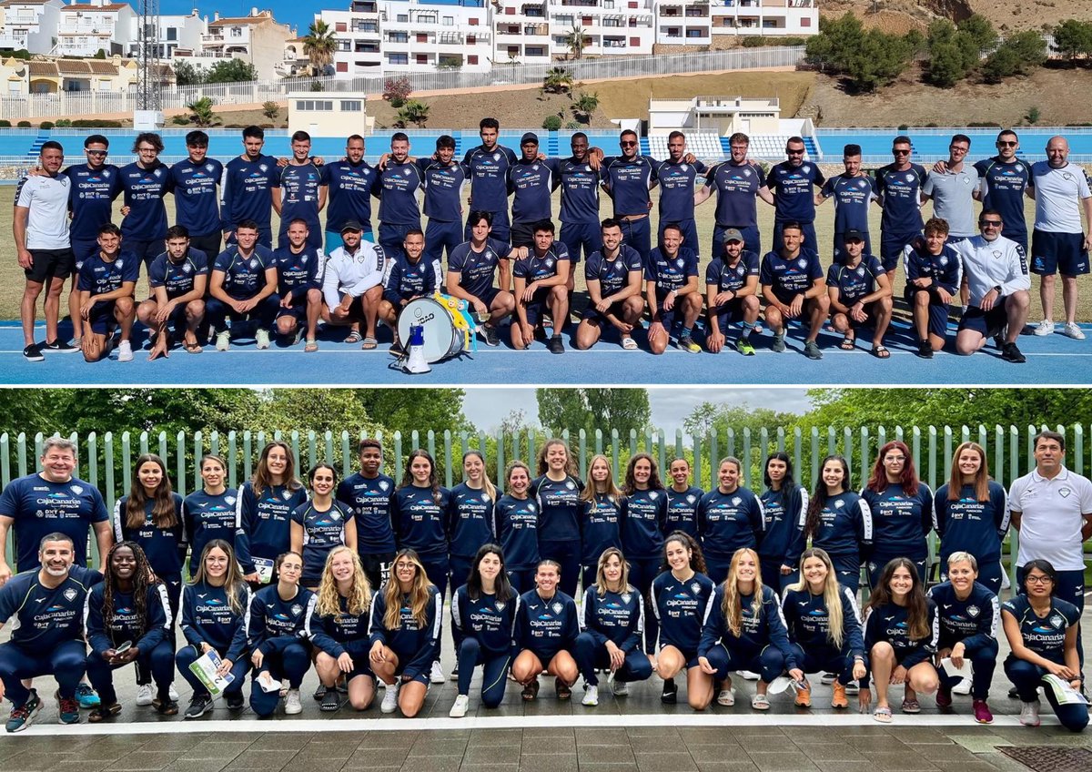 TfeCajaCanarias's tweet photo. Este domingo lucharemos por la permanencia en División de Honor (plantilla masculina) y por el título de Primera División y el ascenso (plantilla femenina). 

¡VAMOS A DARLO TODO!  💙🤍

Aquí, la previa de nuestra final en la #LigaJoma y #LigaIberdrola 👇

https://t.co/ubWzLRj8HJ https://t.co/q7ggAdGFXW