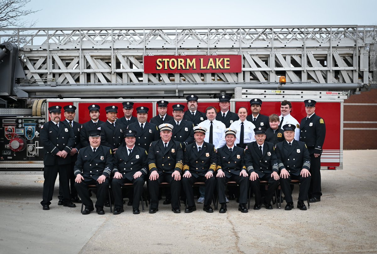 The Storm Lake Fire Department has been named our 2023 Grand Marshals in honor of the town’s 150th anniversary! Founded in 1881, the SLFD protects 93 square miles. All past and present members of the Dept. have been invited to take part in the Big Parade at 10:30 a.m. on July 4.