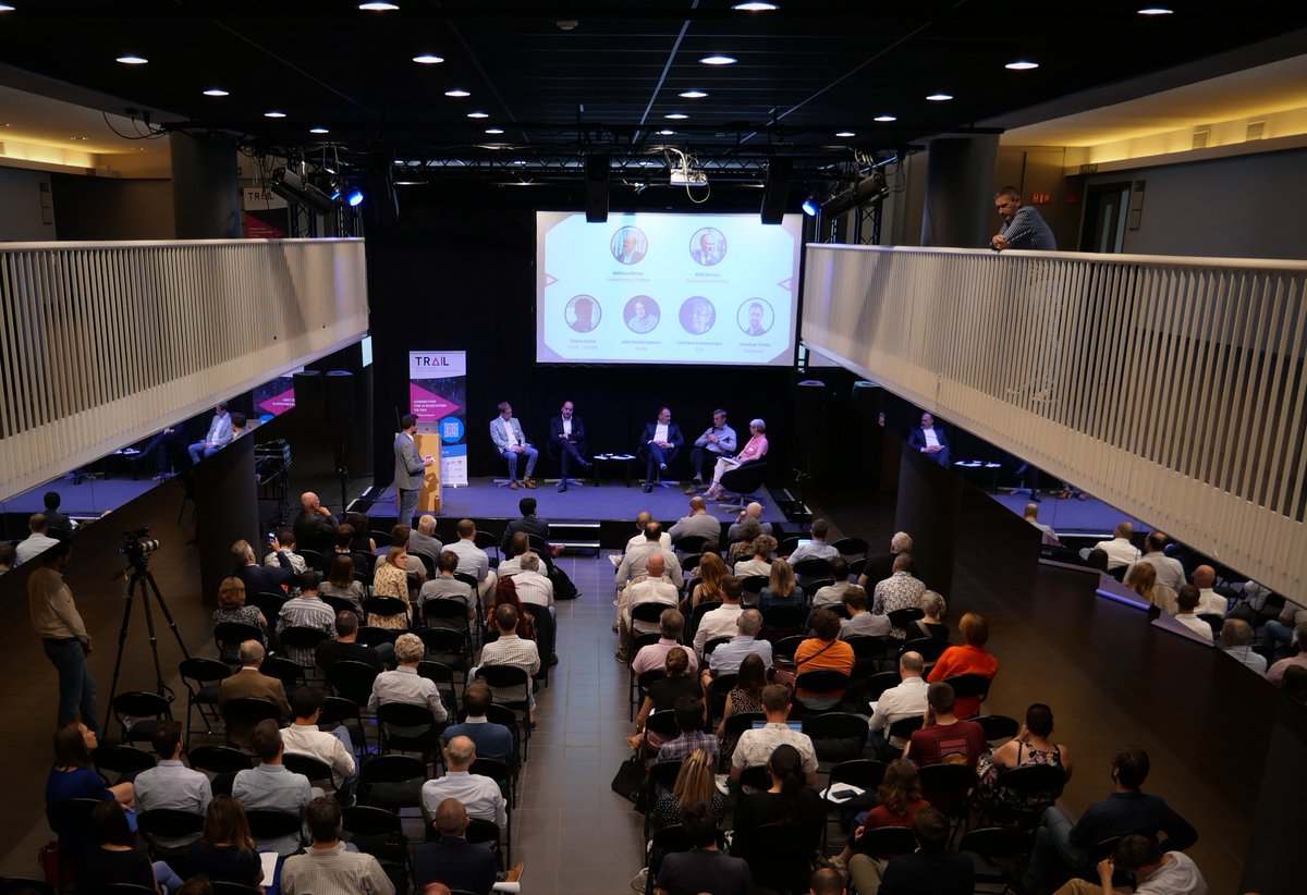 Cet après-midi, débats et rencontres consacrés au déploiement, à la Recherche, à l’innovation mais aussi à l’éthique en matière d’Intelligence artificielle chez nous dans le cadre de l’évènement annuel organisé par le #TRAIL #IA