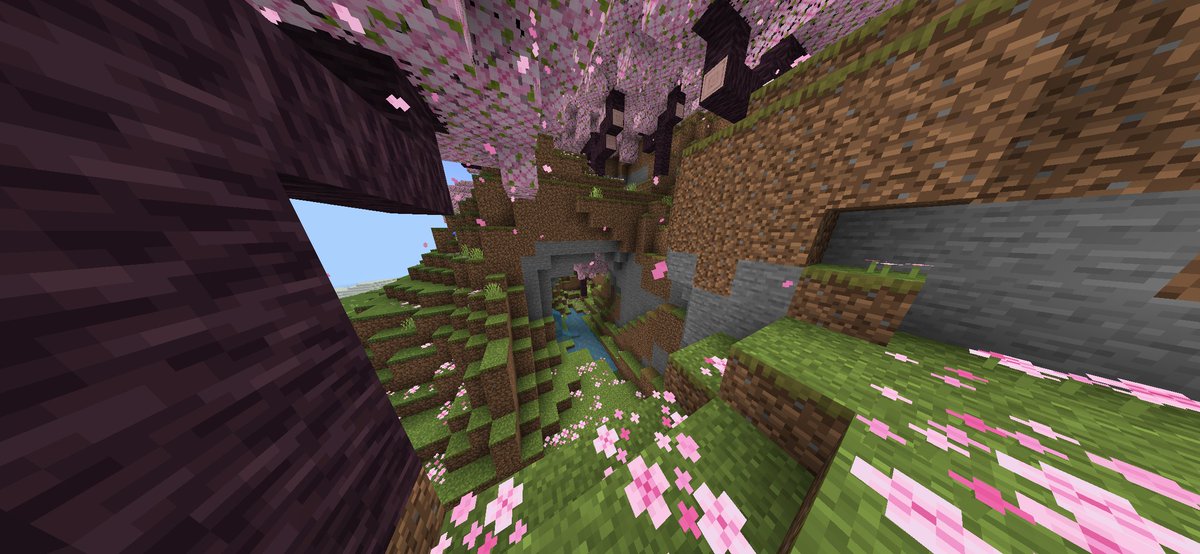 othaldon's tweet photo. 🌸Aldea en bioma de cerezos🌸
Semilla: -3372029673458014760
Coordenadas: -330, 101, -1993
#Minecraft #minecraftbedrock https://t.co/MjbYxLj0kb