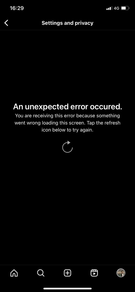 Anybody else’s Instagram down? Nothing is loading for me ffs