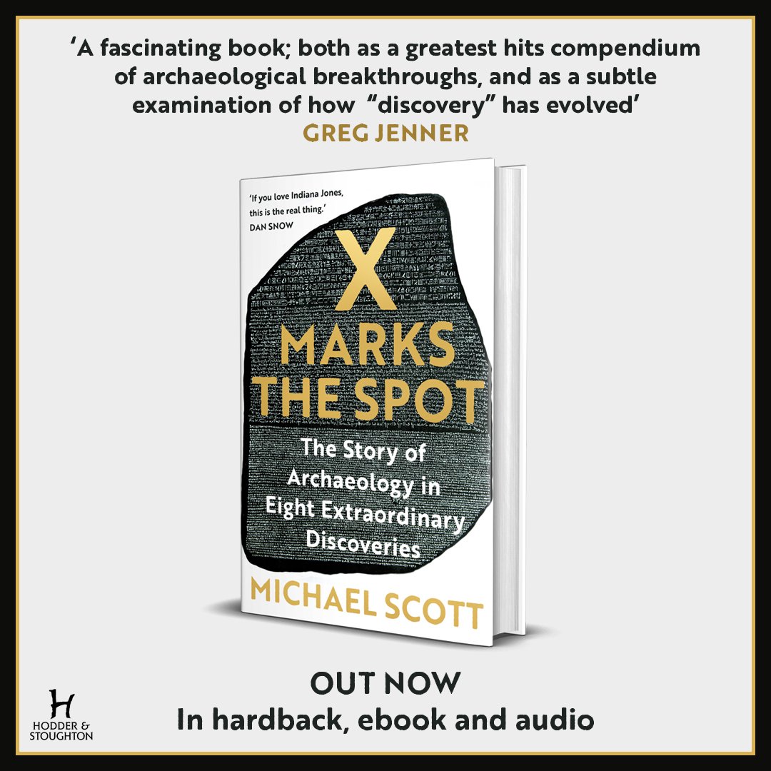 Fab to see X Marks the Spot: The Story of Archaeology in Eight Extraordinary Discoveries BOOK OF THE MONTH <a href="/HistoryExtra/">HistoryExtra</a> History Revealed Magazine: "it's a lively journey across centuries and continents" Available <a href="/AmazonUK/">Amazon.co.uk</a> now! <a href="/HodderBooks/">Hodder & Stoughton (no longer active)</a> <a href="/warwickengages/">Warwick Institute of Engagement</a> <a href="/warwicknewsroom/">Warwick Newsroom</a>