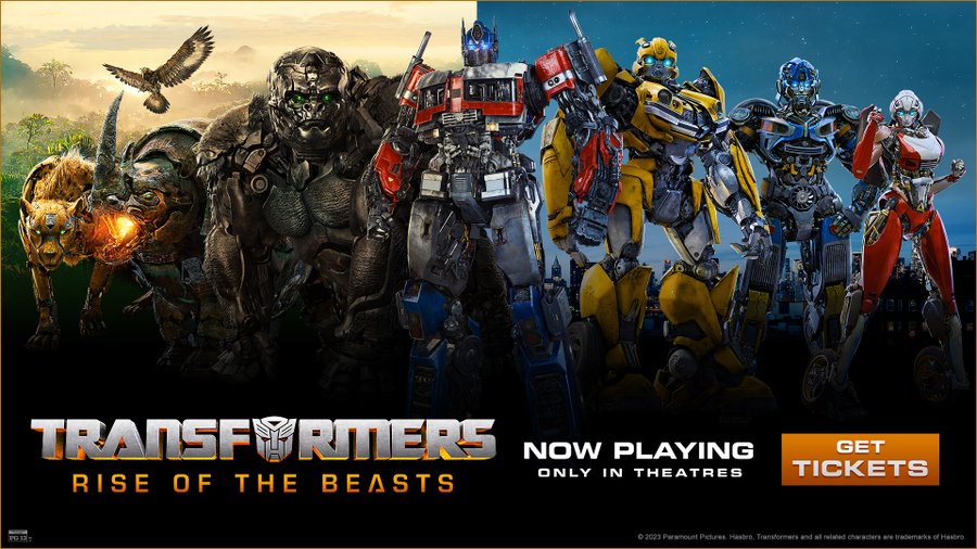 Transformers Rise of the Beasts D-Box banner