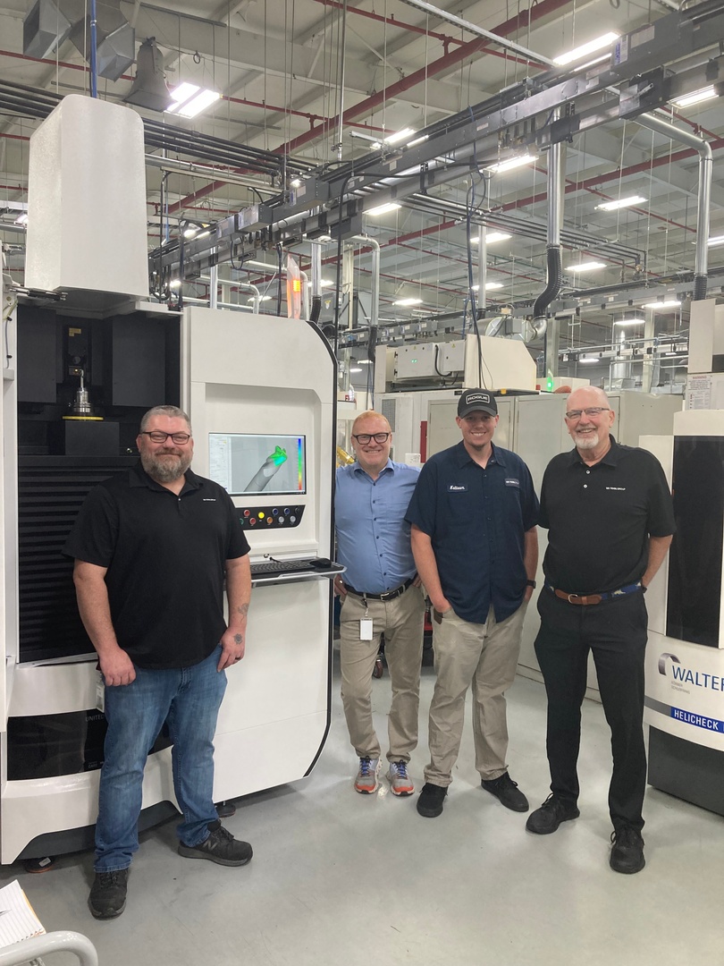 Thank you to the team at US Tool Group for hosting the 3D laser scanning technology workshop at their impressive location! Interested in learning more about this technology? Please visit the following link: walter-machines.com/en/measuring/m…
 
#unitedgrinding #walter #measuringmachines