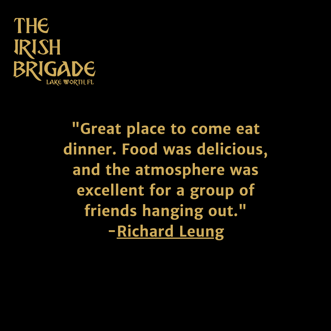 IrishBrigadeLW's tweet photo. Don't believe us? Read the reviews! https://t.co/kq7HpQeU0t