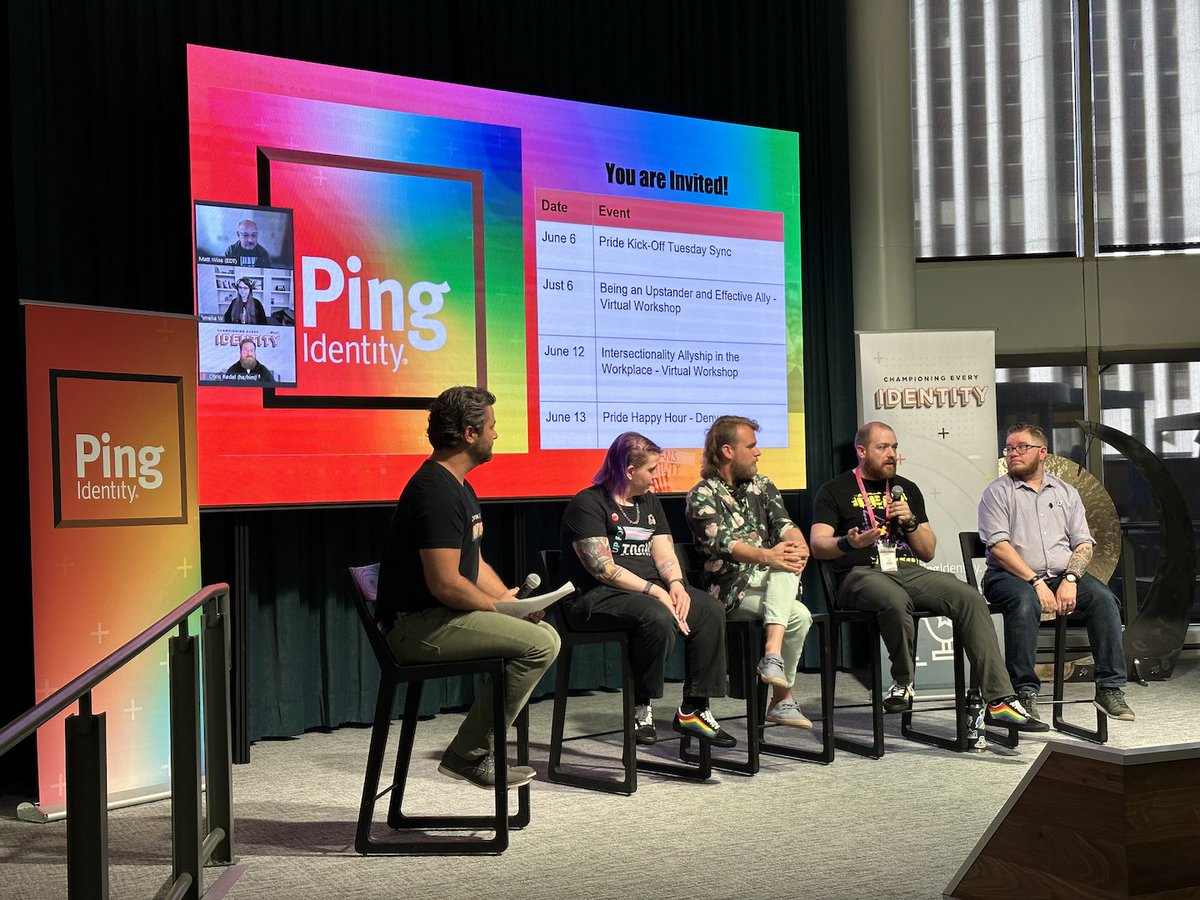 pingidentity's tweet photo. 🏳️‍🌈 “You don’t have to understand us to respect us.”
🏳️‍🌈 “Stand up &amp; stay informed.”
🏳️‍🌈 “Be present, be compassionate, be humble…and be prepared to speak up in the moment.”

#PrideMonth2023 https://t.co/DBgtJsvfzH