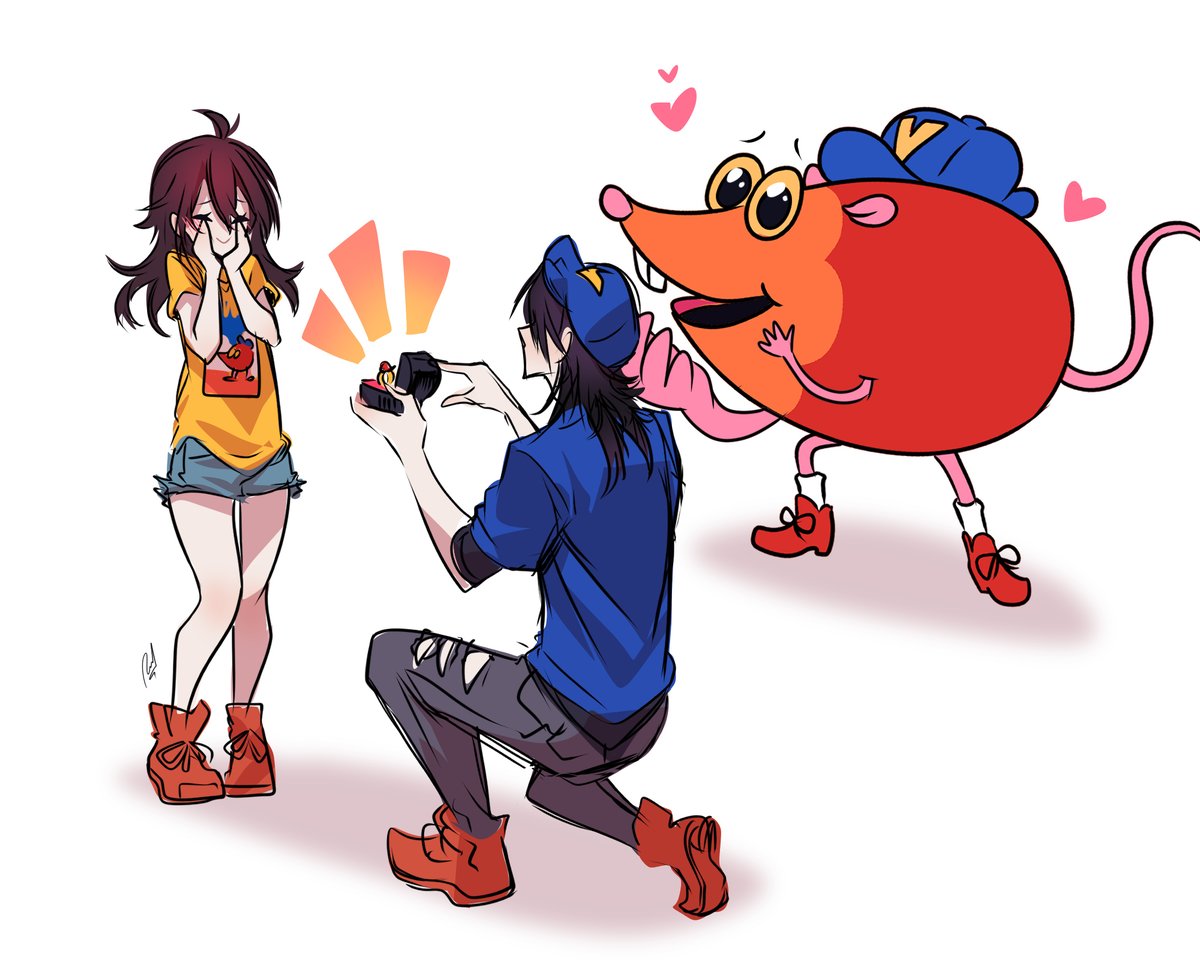 Rawder_Beoluve's tweet photo. I enjoy remembering when my husband proposed to me alongside Volvy❤️
@devolverdigital #Volvy https://t.co/EHLb9FNHdl