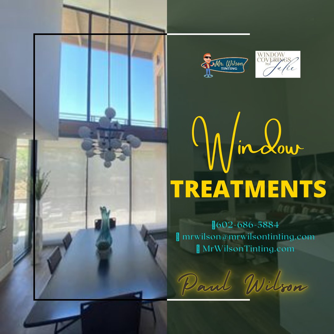 MrWilsonTinting's tweet photo. Upgrade your home decor with these chic and affordable window treatments! From sleek blinds to flowing drapes, we've got you covered.  #MrWilsonTinting #UVProtection #CommercialWindowTinting #WindowTreatments https://t.co/H2hpRYIluu