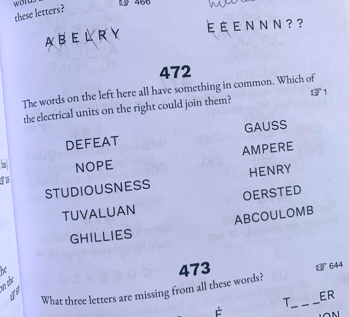 Finally one of these puzzles that really did jump out at me! Albeit one from an easier chapter 😅 <a href="/HaggardHawks/">Haggard Hawks 🦅📚 Words | Language | Etymology</a>
