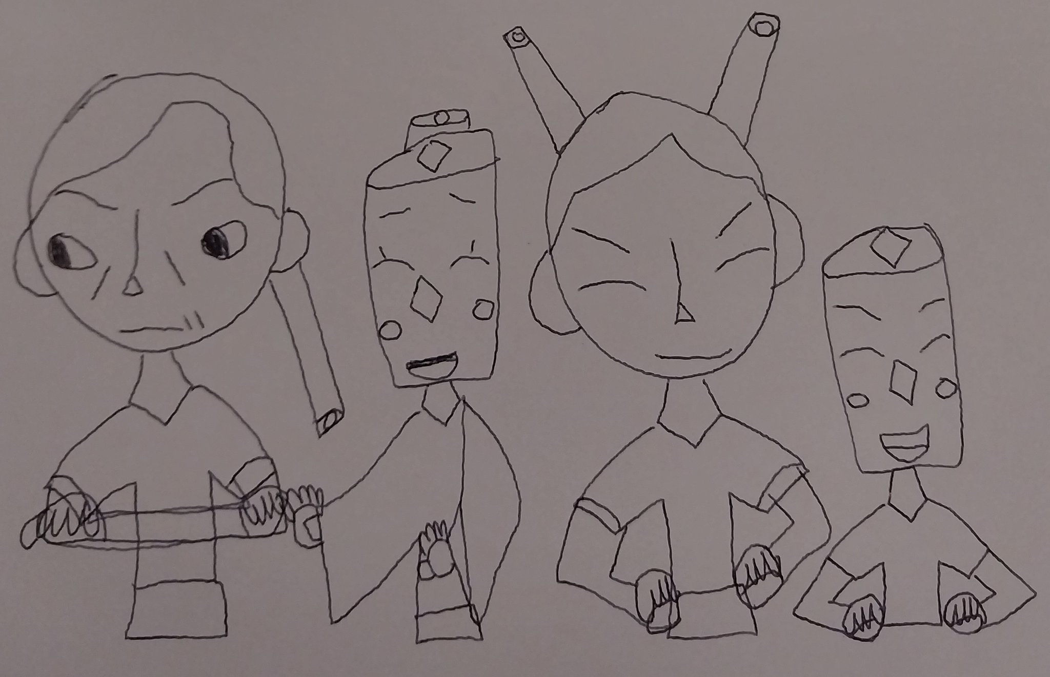 KSY Paypalコミッション開きました。 on Twitter: "@love_to_you115 鉄火のマキちゃん家族を描いてみました ...