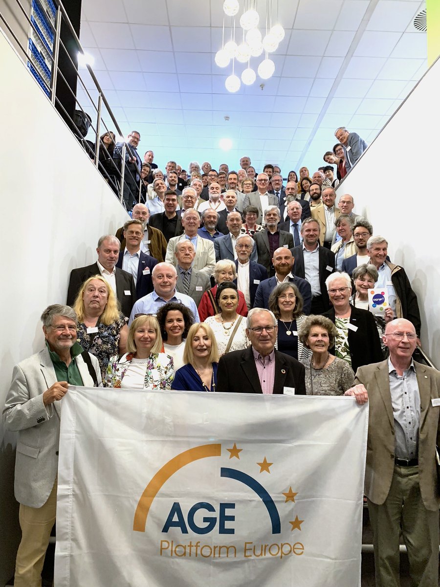 AGE_PlatformEU's tweet photo. 📢 We just wrapped up the two-day AGE General Assembly in Brussels. One of the most significant highlights was the election of our new president, Heidrun Mollenkopf!
🤝 We express gratitude to all our members for their energy and insights!
#AGEconf23 https://t.co/XitPraANWK