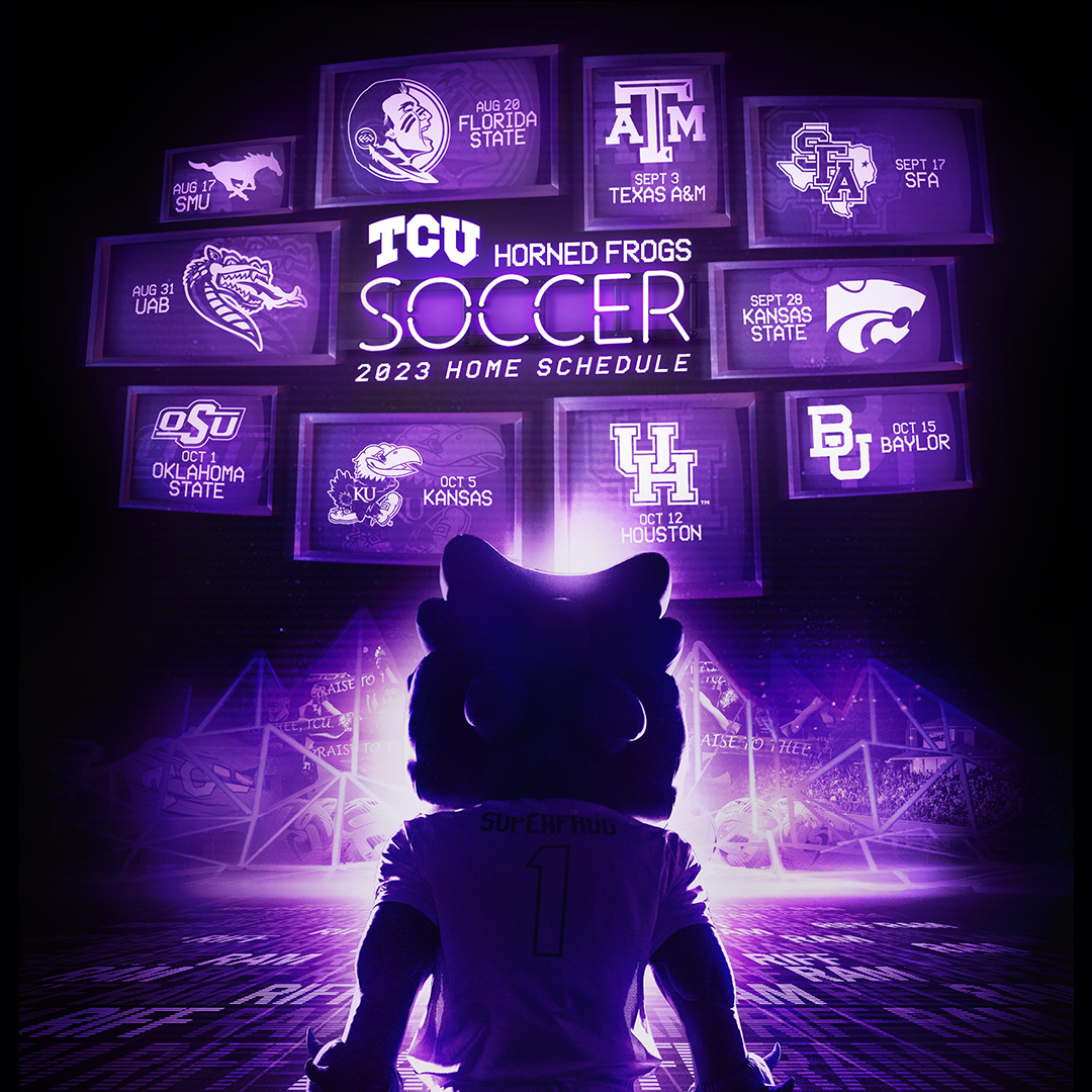 TCUSoccer's tweet photo. Don't wait! Get your season tickets now and catch all 10 home matchups at Garvey-Rosenthal Soccer Stadium. Every season ticket comes with an exclusive 2023 TCU Soccer scarf! 🧣 #GoFrogs 

🎟️- https://t.co/pSE6GryoxC https://t.co/0BEDBaz9s2
