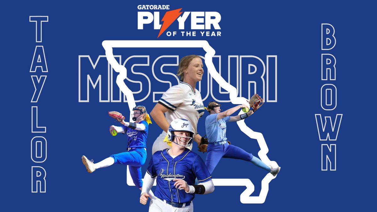WHSBlueJaysSB's tweet photo. Beyond thrilled about the announcement of Missouri Gatorade Player of the Year! Congratulations to @taylor_brown_06 !! https://t.co/K1XucBSEgt