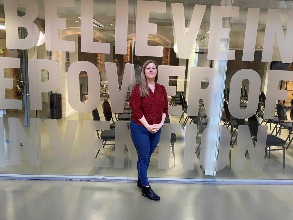 TamesideMnsBiz's tweet photo. Brianna from @digiflamingo - the Queen of social media was delighted with the blend today's networking event provided.

"It was fantastic seeing the up and coming development in the borough, but it was also outstanding to see the things that local businesses are doing right now." https://t.co/Rn0StOO41U